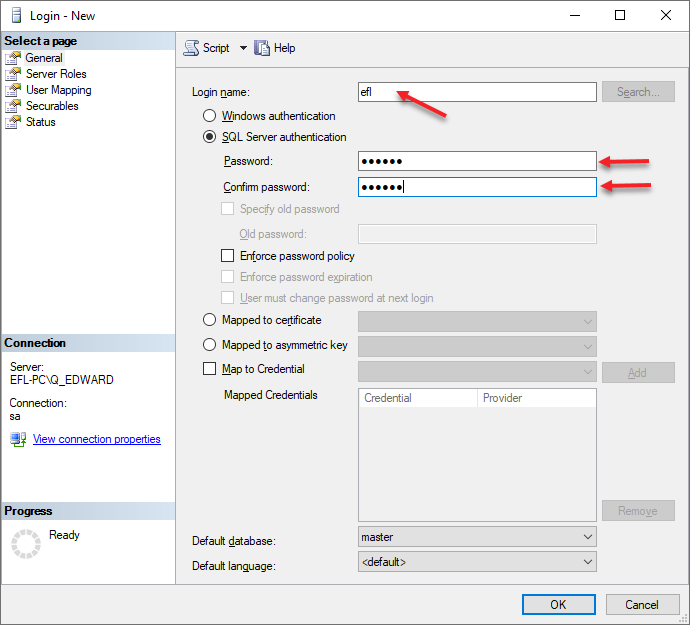 Restore SQL 17